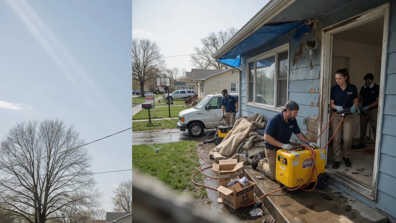 Basement Flood Cleanup in Powderly, TX near me